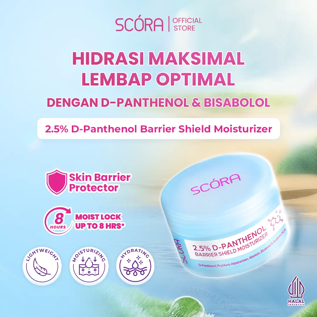2,5% D-PANTHENOL BARRIER SHIELD MOISTURIZER 40ml