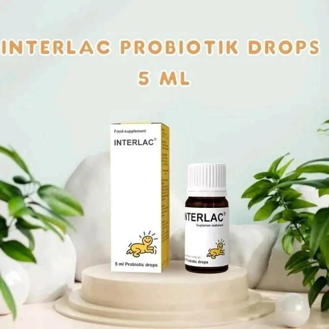 Interlac Oil  Drops Probiotik Bayi Untuk Pelancar Pencernaan 4
