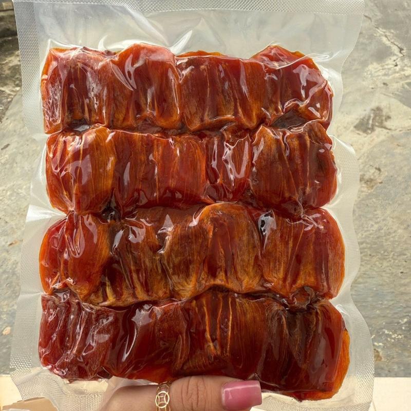 Hồng Vuông Tám Hải sấy dẻo dẻo ngọt tự nhiên Thức Ăn Snack Food đặc sản Đà Lạt