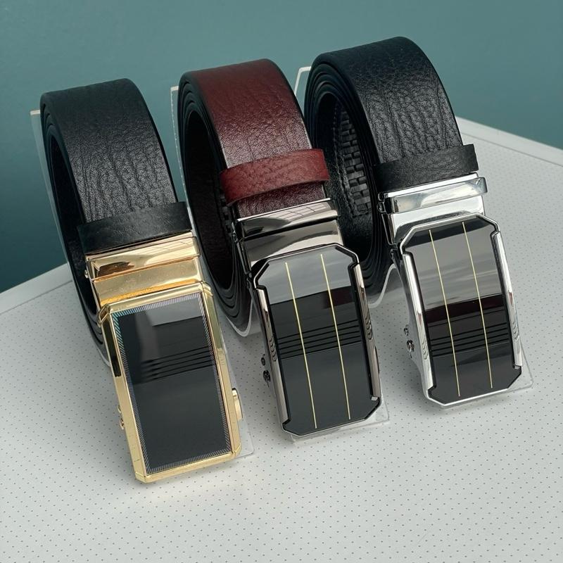 Thắt lưng nam da bò khoá tự đông hợp kim đúng không han gỉ .dây nịt nam da bò cao cấp bản 3,5 x120  da thật