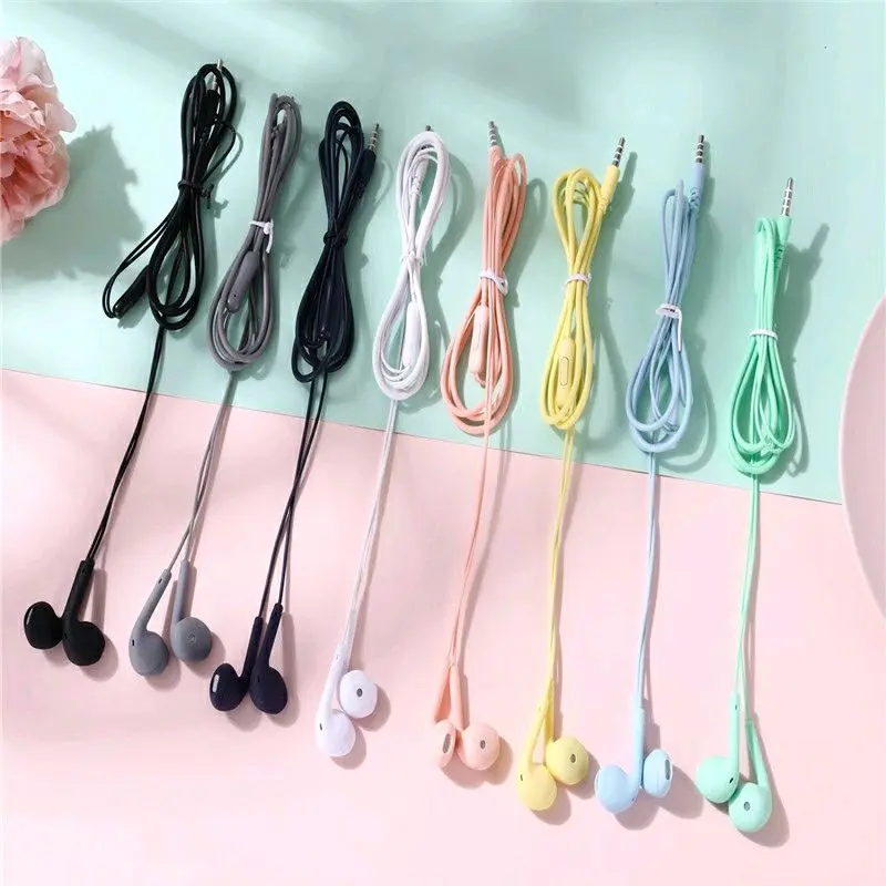 PROMO. Hedset Macaron U19/ Earphone Macaron Matte Colow Extra Bass