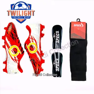 Sepatu Bola Anak Paketan Komplit 3 (Sepatu, Kaos kaki, Deker) Usia SD-SMP Outdoor Sport