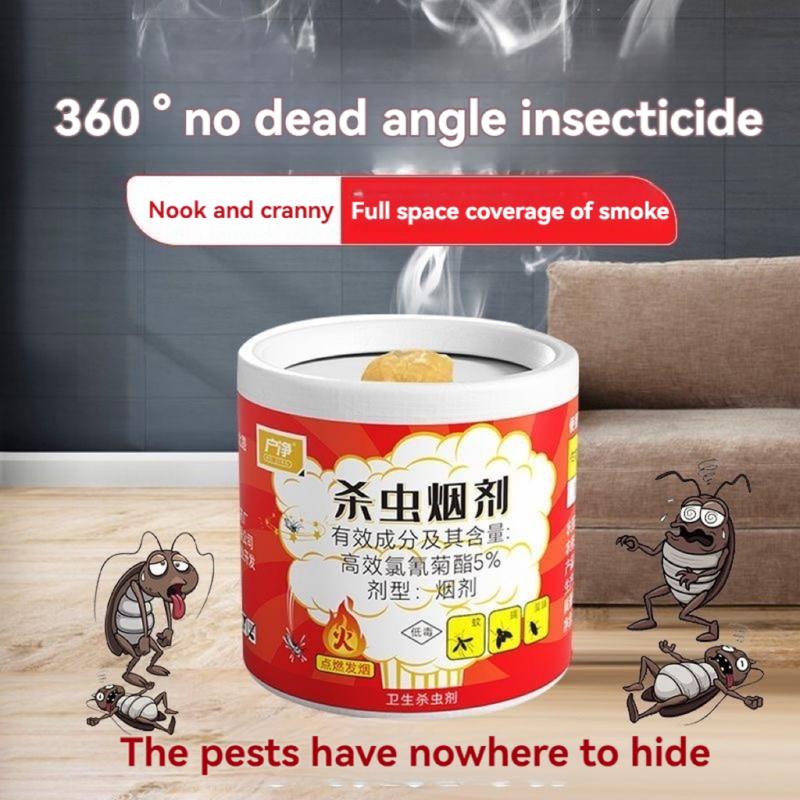 【6 Pieces/Box】SGspots Smoke Insecticide Fumigant Container Room ...