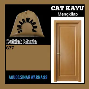 cat kayu cat tembok bisa untuk kayu cat tembok 1 kg cat mengkilap Glossy