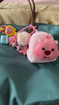 Product Review of SP - Pouch Coin Gantungan Tas Loopy Pink from T**e 1