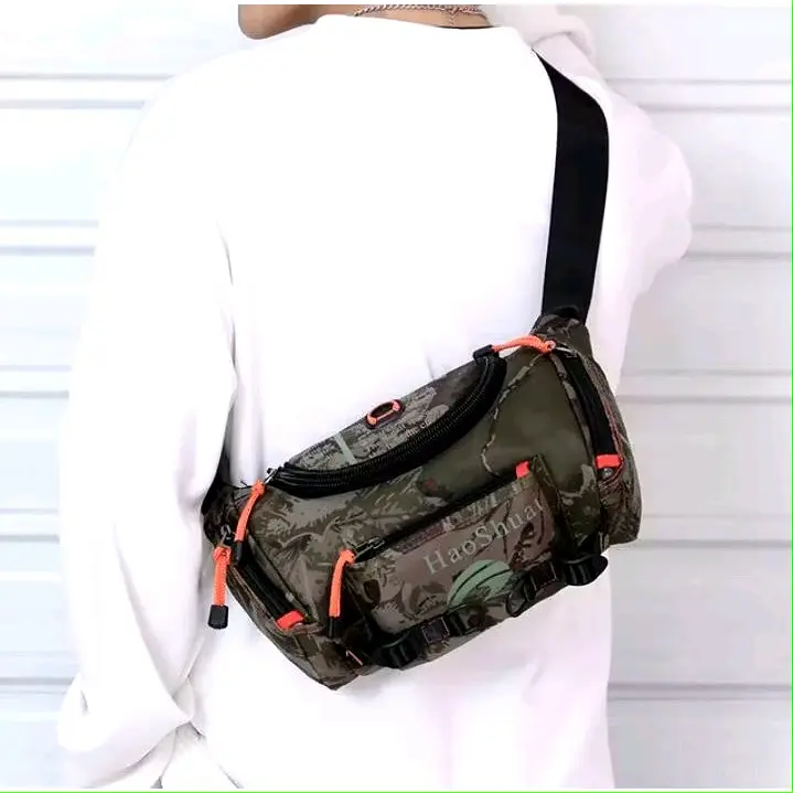 TAS SELEMPANG PRIA Terbaru Top 2024 WAISTBAG PRIA WATCHKITE WKOS MASA KINI-BISA COD Pinggang Cowok 8