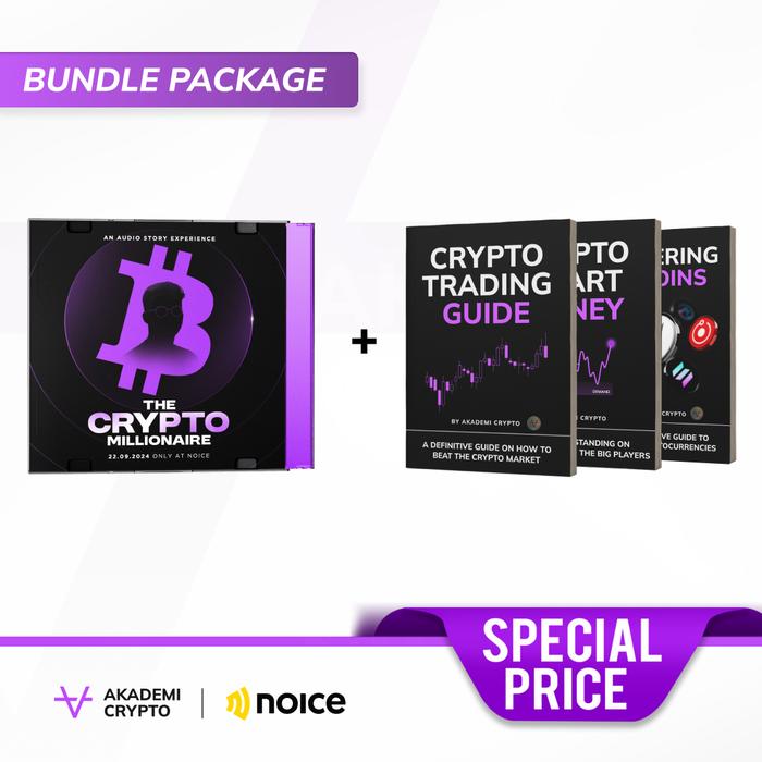 Gambar Buku Akademi Crypto I [Bundling X Noice] Crypto Trading Guide + Crypto Smart Money + Mastering Altcoins x The Crypto Millionaire  I Buku Crypto dari Akademi Crypto Kota Administrasi Jakarta Selatan Tokopedia