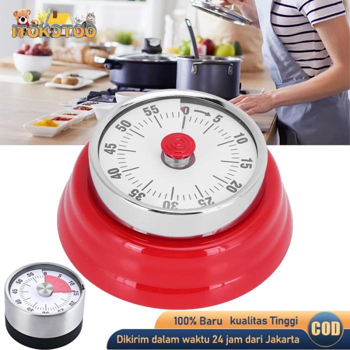 Timer Putar Awet Timer Dapur Magnet Digital Manual Putar Mechanical Timer Alarm - Shop ...