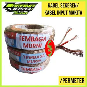KABEL HEAD STEREO KABEL INPUT STEREO MAKITA KABEL INPUT Tembaga Speaker●PER1METER