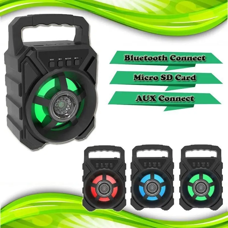 Speaker Bluetooth Xtm 5009 Free Mic Karaoke Radio Fm/Speaker Portable Mini Bluetooth 4