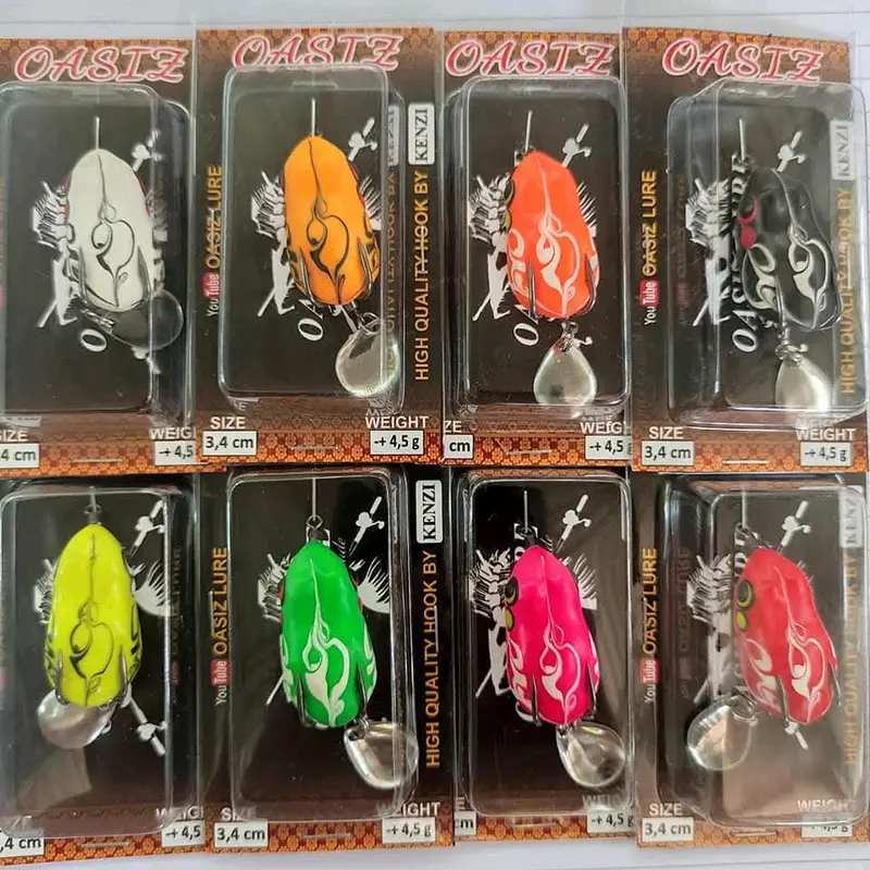 soft frog oasis lure. sofrok oasis. umpan casting 2