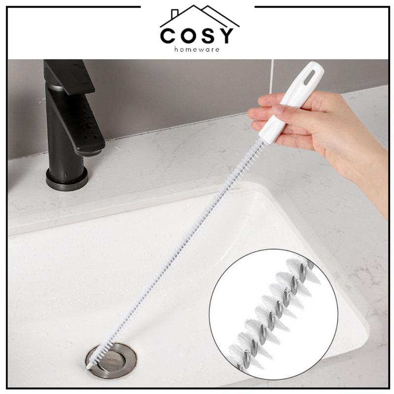 COSY Sikat Pembersih Saluran Pipa Air Wastafel Bahan Lentur / Kawat Pembersih Lubang Wastafel Logam 1