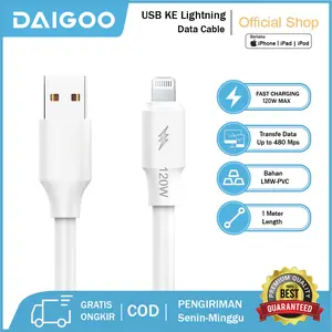 【DAIGOO】Kabel Data USB Type C Fast Charging 1m Transfer Data 480 Mbps Bahan LMW PVC Garansi Kualitas Terbaik - Cable