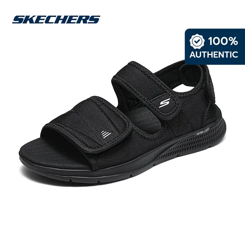 Sandal Lelaki, Skechers O-T-G, 229098, Kasut Lelaki, Sandal Kasual Luaran, Kasut Pantai Selesa