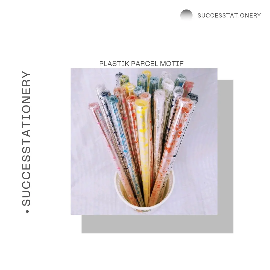 PLASTIK PARCEL MOTIF / PLASTIK PARCEL PEMBUNGKUS MOTIF RANDOM (PER PCS)