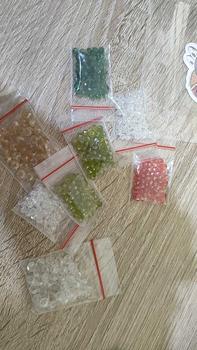 Product Review of kristal ceko bulat manik payet kristal beads ukuran 4 mm per 50 pcs crystal manik  tempel  kristal from B**u S**u A**a 0