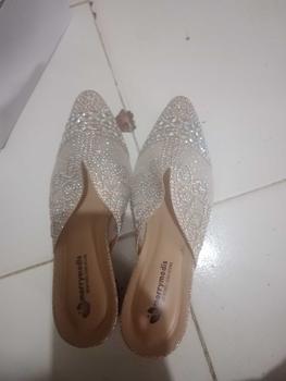 Product Review of Herdian Rtwo 26 Sandal Heels Wanita Hak Tahu Karet Shoes Pesta from L**) 2