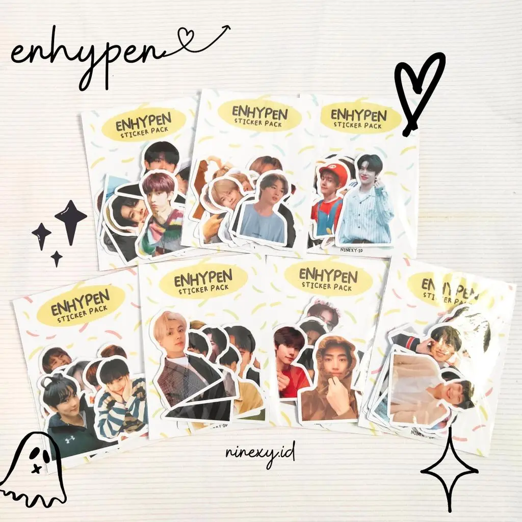 STIKER ENYHPEN  / STIKER PACK ENHYPEN Paper Stationery