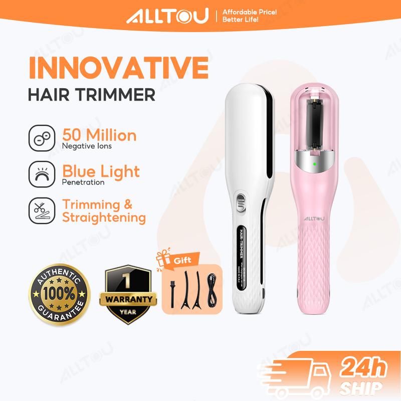 ALLTOU Hair Trimmer Auto Split Ends Trimmer Split End Remover 2-in-1 ...