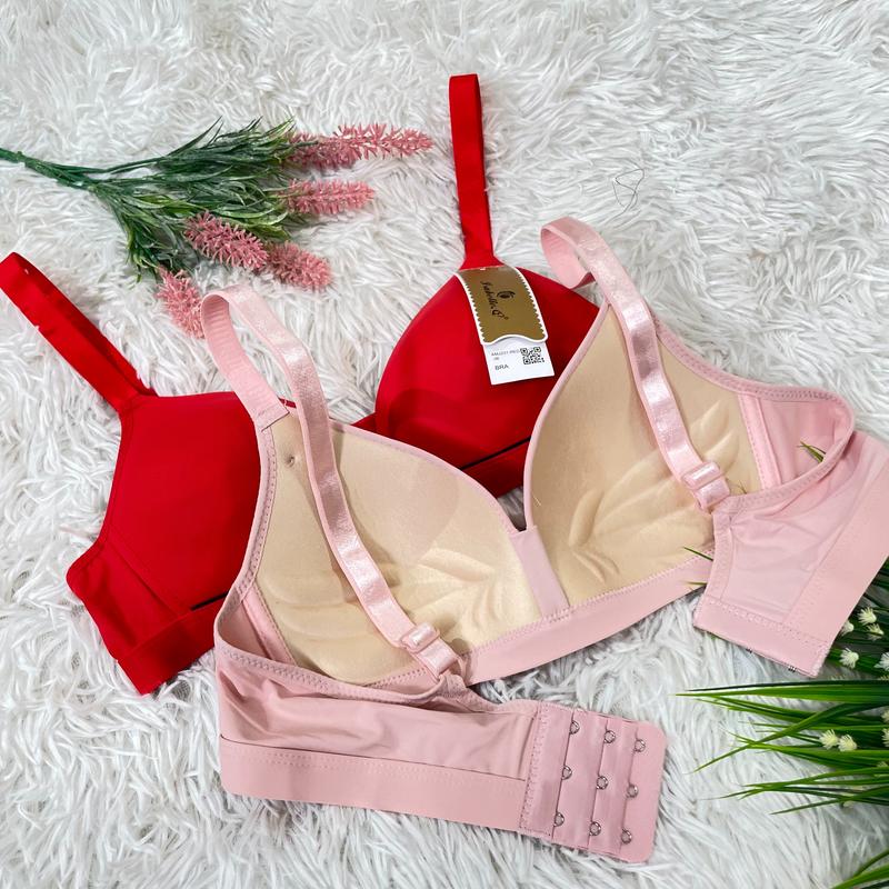 Isabelle.Q - Soft Nylon Front Lining Design Cup A-B  FULL CUP  Womenswear #AMJ231 1