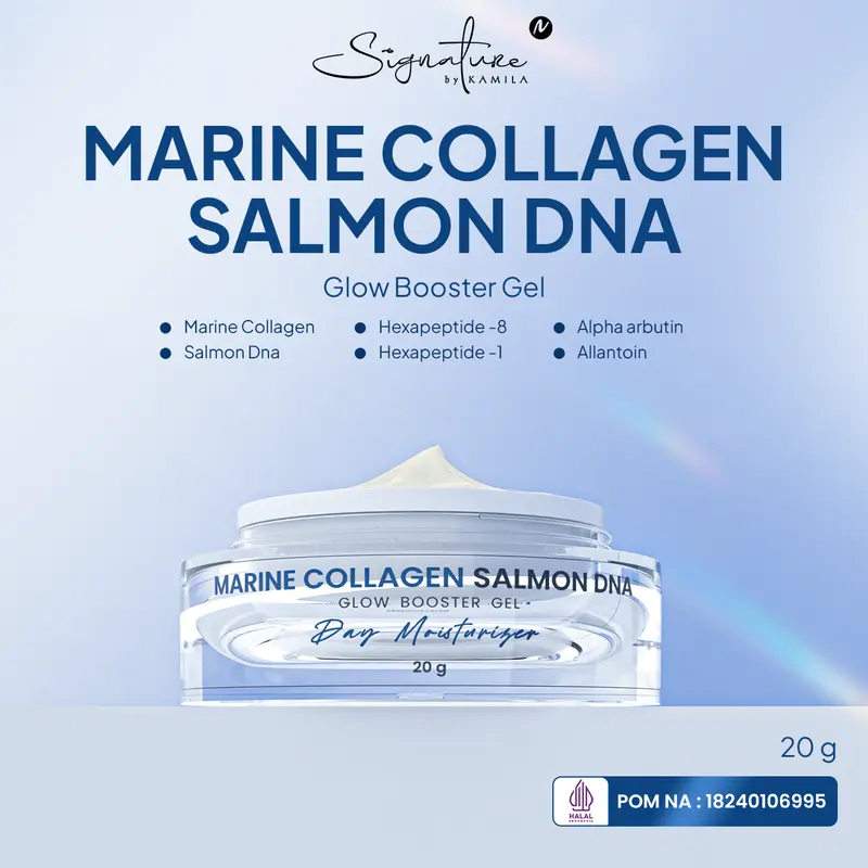 Marine Collagen Salmon DNA Signature by Kamila Get Free Day Cream Luminous Signature by Kamila 2