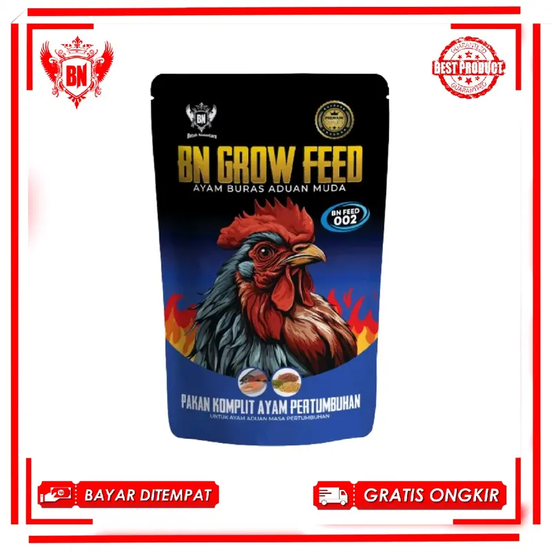 Grow Feed 002 Pakan Untuk Ayam Aduan Muda Umur 3 Bulan Keatas Untuk Memenuhi Kebutuhan Gizi Membentuk Postur Tubuh Otot Memperkuat Daya Tahan Tubuh Memaksimalkan Pertumbuhan. 2