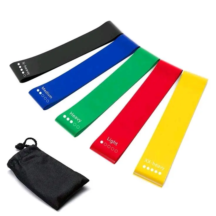 Resistance Band Karet Elastis Gym Fitness Untuk Olahraga Outdoor