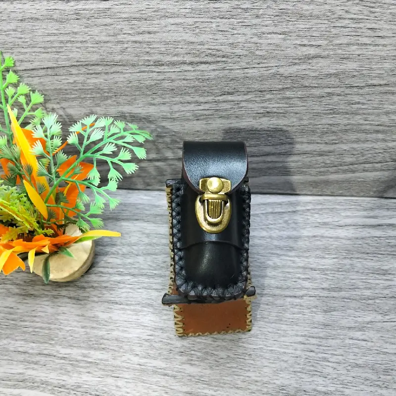 Sarung Kulit Pipa Handmade Aksesoris Pria Untuk Pipa 6