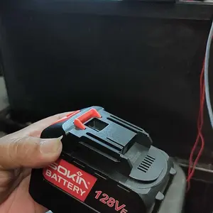 128VF Baterai Impact Baterai Bor  4.0Ah Baterai Cordless Baterai Impact wrench Baterai Berkapasitas SuperBaterai Bor Listrik 30000mAh