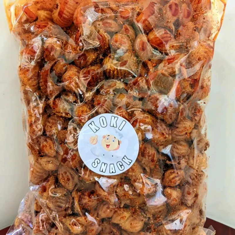 500gr Makaroni Kerang Koki Snack Tasikmalaya < Macaroni Keong Koki Snack 5