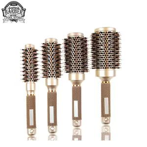 Professional Hairdressing Brushes Salon Curling Roll Comb Set Hair Dryer Brush For Womens Hair Supplies Barbershop Accessories