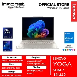LENOVO YOGA SLIM 7 AURA EDITION 14ILL10 ULTRA 5 226V 16GB 512GB 14" WUXGA OLED W11H OHS2024