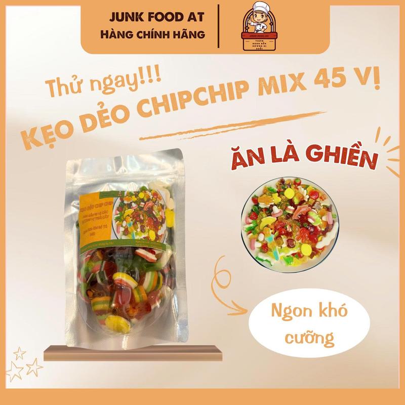 500GRAM-1000GRAM Kẹo dẻo Mix Thập Cẩm 45 Vị Mix Vị The kẹo dẻo đào Chua Snack Ăn Vặt Food Candy Socola