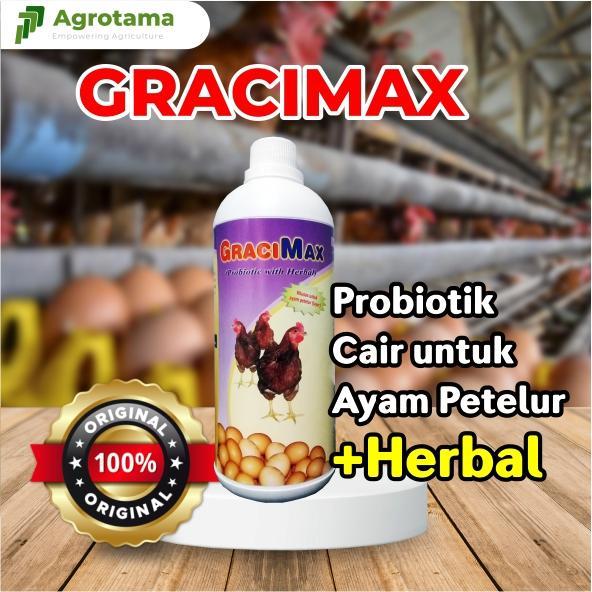 Probiotik Ayam Petelur Gracimax 1 L Meningkatkan Produksi Telur dan Nafsu Makan