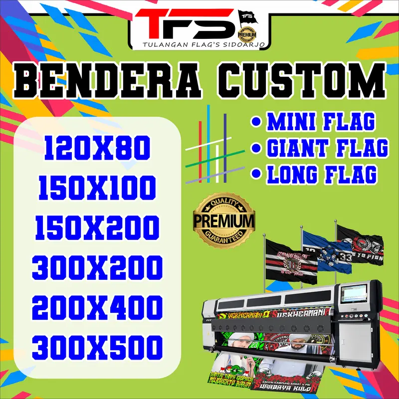 Bendera Custom / Bendera murah / Bendera majelis / Bendera organisasi 0