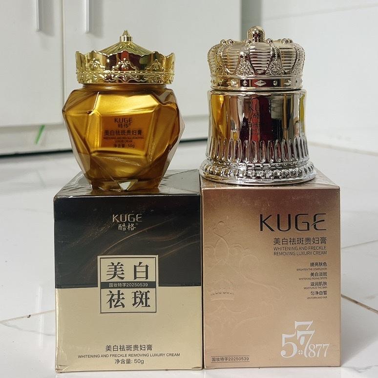 Combo 2 Hủ Kem Face Sâm Ngày & Đêm Gushiyuta Kuge & Crown