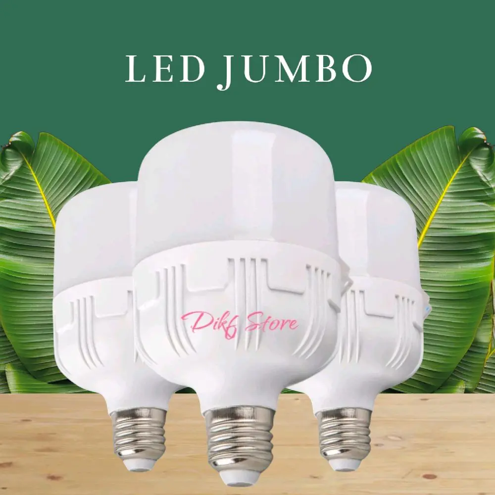 LAMPU LED JUMBO 5W 10W 15W 20W 30W 40W LAMPU LED T-BULB Putih
