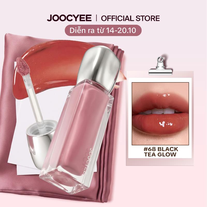 [MỚI] [OFFICIAL] Son bóng JOOCYEE Glazed Lip Gloss căng bóng rạng rỡ, thời thượng, căng mọng pha lê