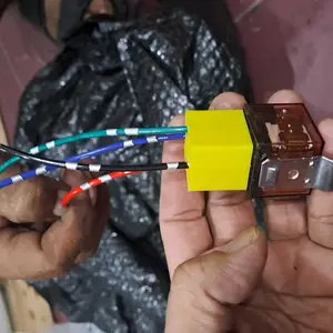 1 Set Soket + Relay 4 kaki 12V 80A Kabel Tebal