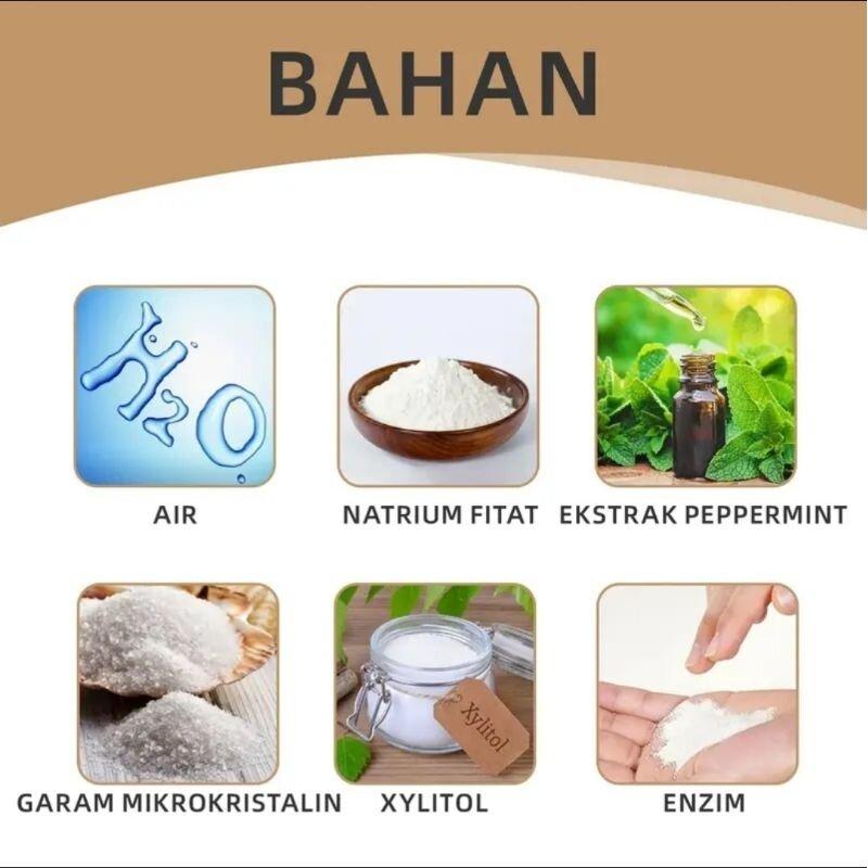 Pasta Gigi YAYASHI SP7 Pemutih dan Penghilang Bau Mulut Rasa Natural Mint 100g - Probiotics, Penyegar 3