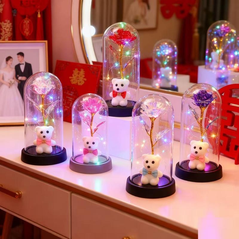 Hoa Lá Vàng Với Ánh Sáng Hoa Hồng Vĩnh Cửu Đèn Ngủ Vỏ Acrylic Hoa Hồng Mô Phỏng Đồ Trang Trí Để Bàn Thích Hợp Cho Ngày Lễ Tình Nhân Quà Tặng Cho Bạn Gái Bạn Thân Mẹ Bạn Bè Lý Tưởng Làm Quà Tặng Sinh Nhật Hàng Mới Về