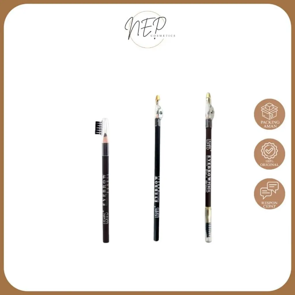 Ushas Pencil Alis | Eyebrow | Rautan | Sikat Pencil Alis