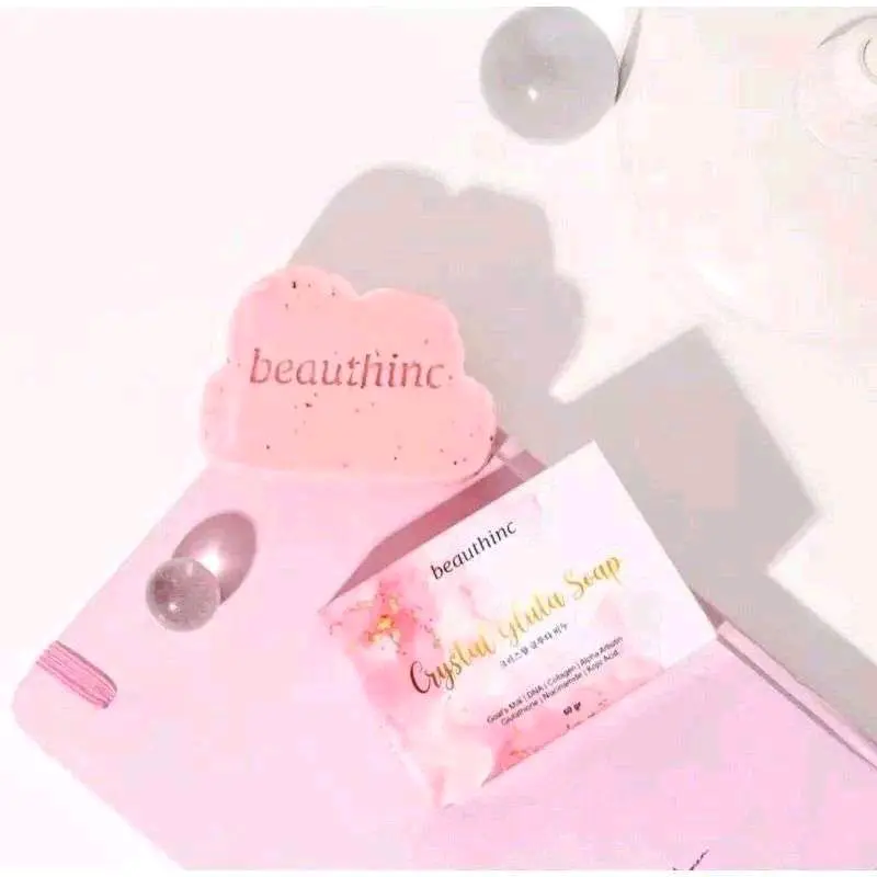 beauthin crystal gluta soap Original Pemutih Badan Bpom