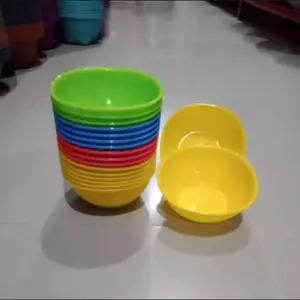 1 LUSIN MANGKOK PLASTIK KH HAPPY/MANGKOK PLASTIK MURAH  / HARGA OBRAL !!! / MANGKUK UKURAN 11,5 CM / MANGKOK SERBAGUNA / MANGKUK HAPPY S Wadah