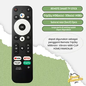 Remote Remot PENGGANTI TRIPSKY KUCUU Android TV BOX COMPATIBLE UNTUK MXQ PRO Q3 X9MINI M96MINI TV Stick S96MAX dll NON VOICE