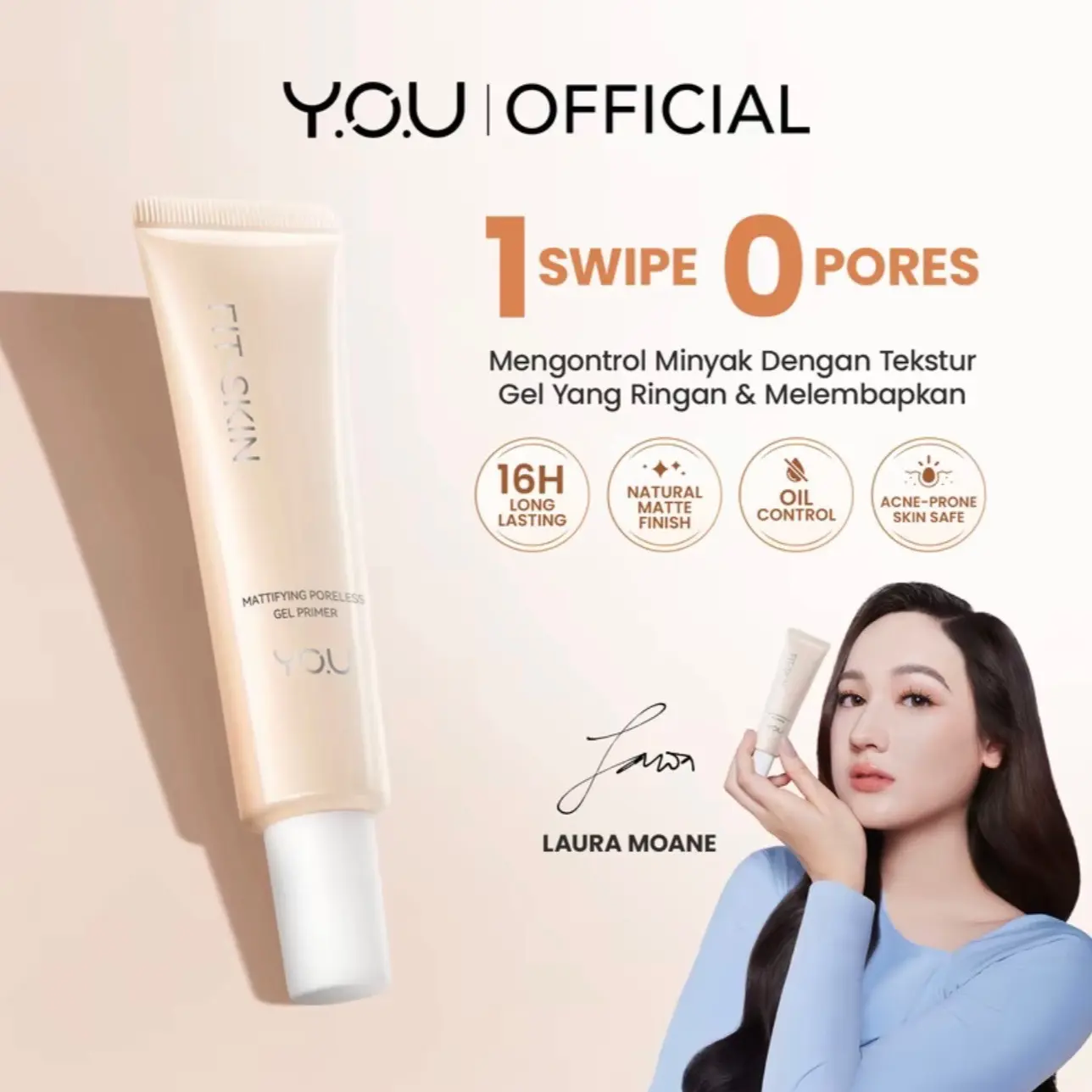 [NEW] YOU Fit Skin Poreless Gel Primer Makeup Base Makeup