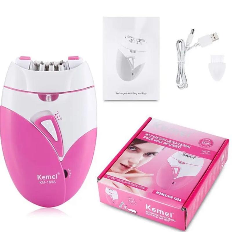 KEMEI KM-189A Epilator Women Man Electric Hair Remover Shaver Massacre Massacre Removal Hair Removal 0