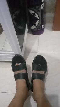 Product Review of SANDAL PRIA COWOK CASUAL BELI 1 GRATIS 1  PROMO Sendal Slop Kulit Pria Japit Slop Selop Jepit from @**h 2