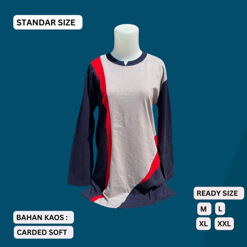 Atasan Olahraga Wanita Tersedia Ukuran Jumbo - Tunik Wanita - Kaos Olahraga Wanita 2