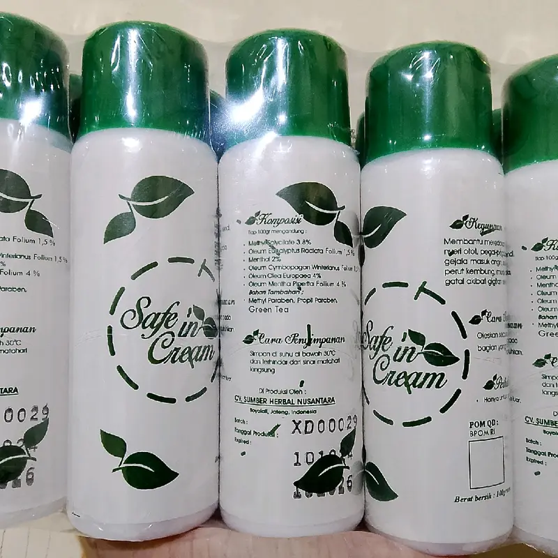 Safe in cream || Cream Herbal multifungsi Sumbawa Oil 1